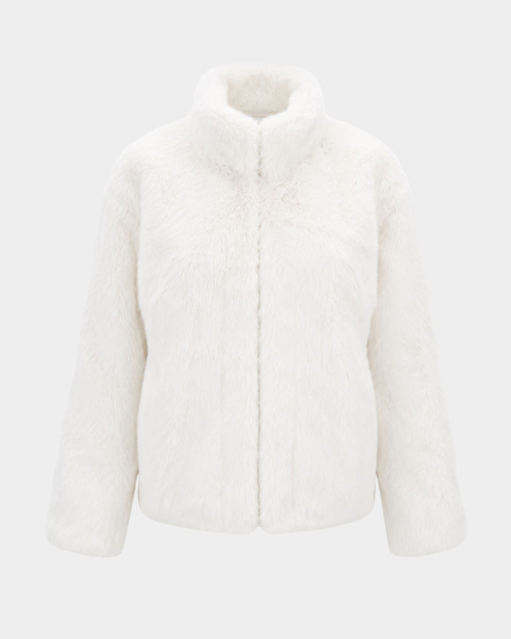 Casaco Luxo Pele Coelho Celinne Midi