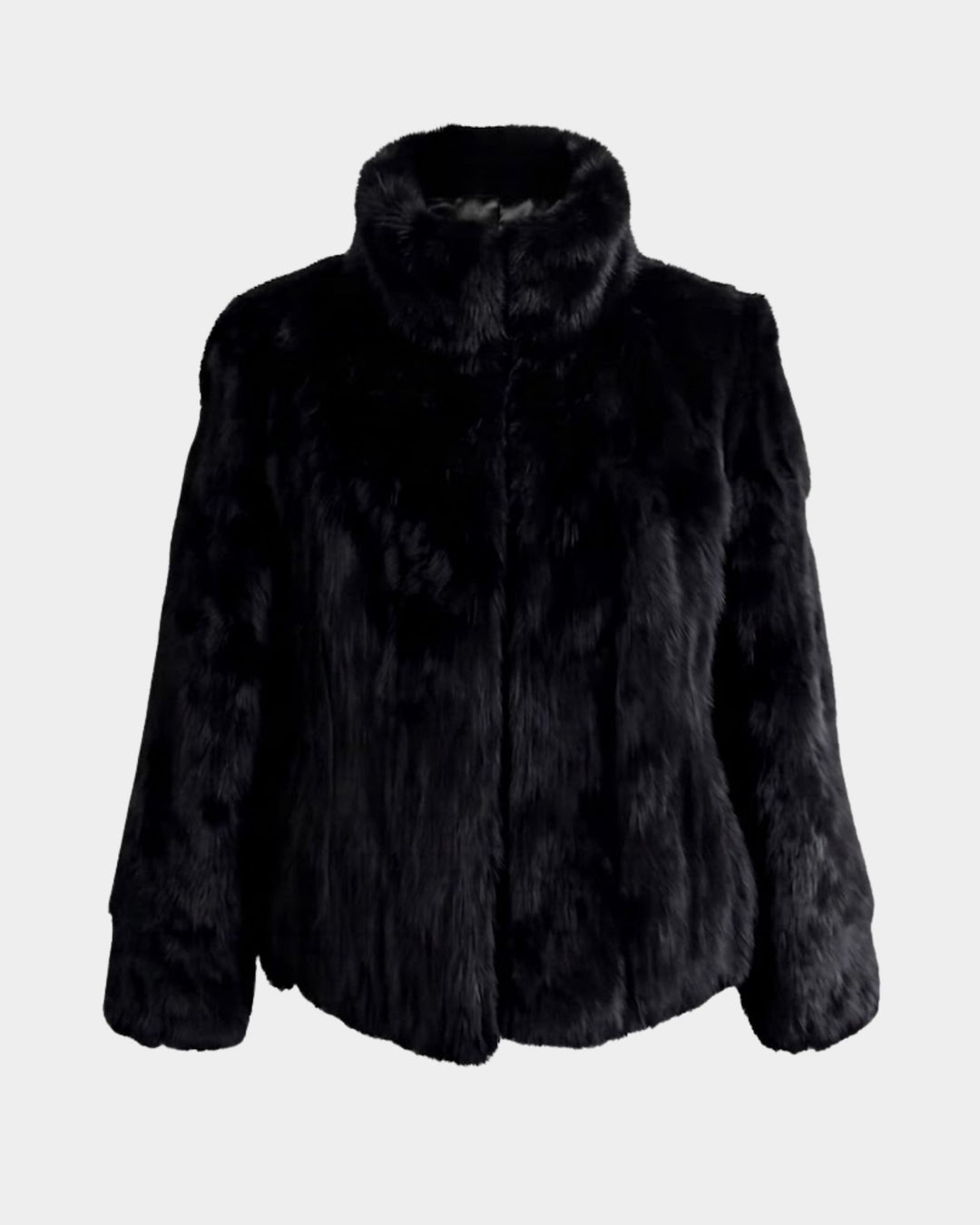 Casaco Luxo Pele Coelho Celinne Midi