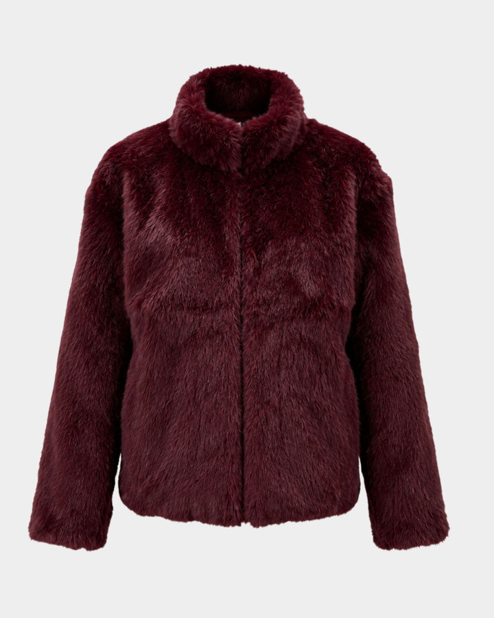 Casaco Luxo Pele Coelho Celinne Midi