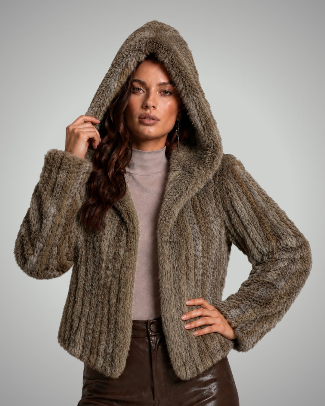 Casaco Pelo Coelho Urban Camille