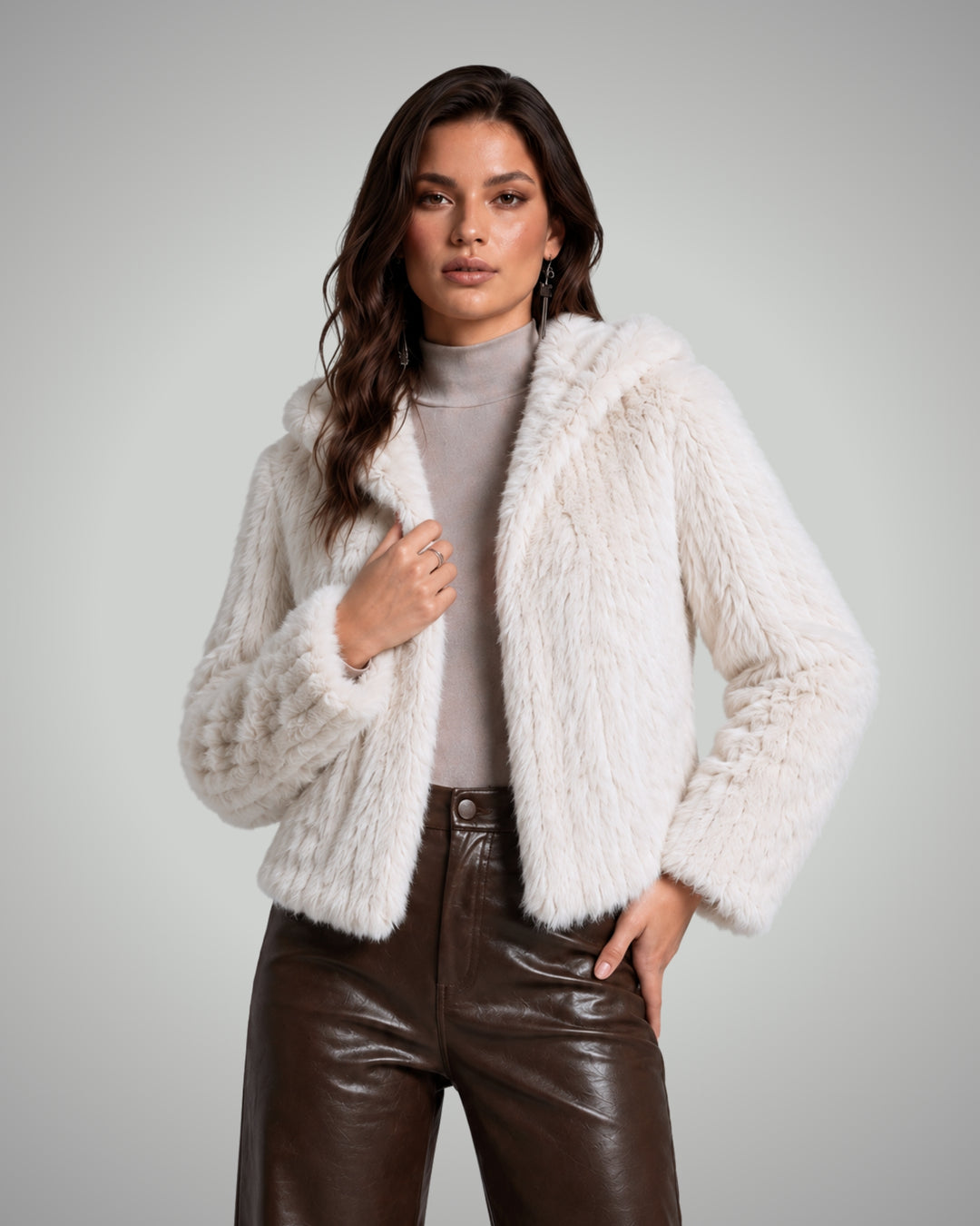 Casaco Pelo Coelho Urban Camille