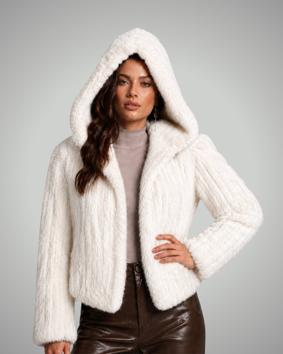 Casaco Pelo Coelho Urban Camille