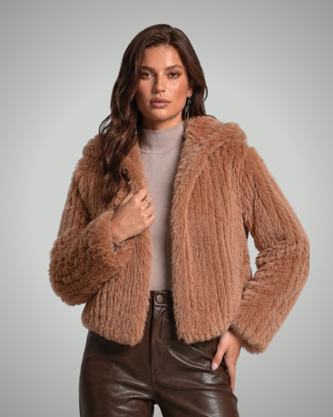 Casaco Pelo Coelho Urban Camille