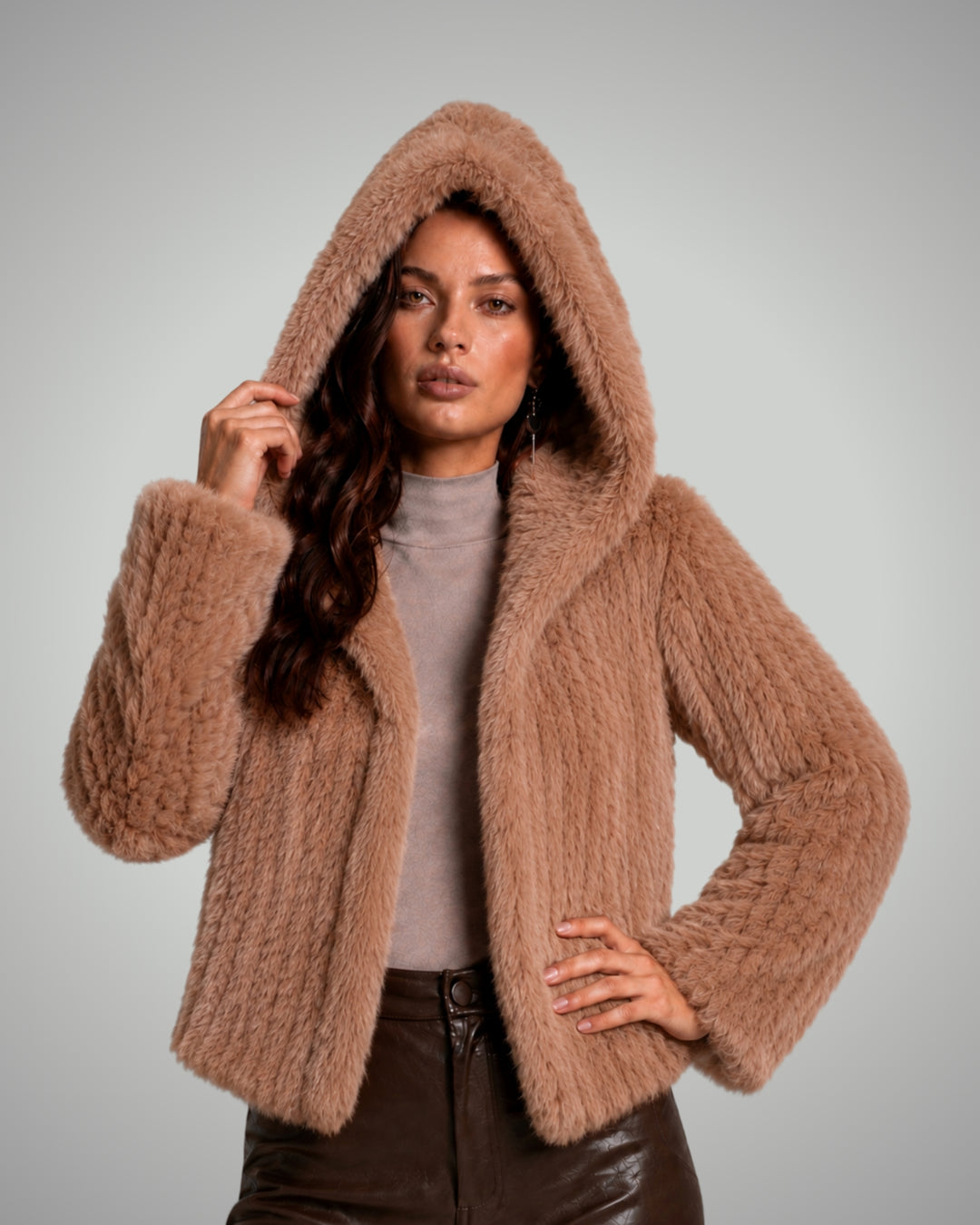 Casaco Pelo Coelho Urban Camille