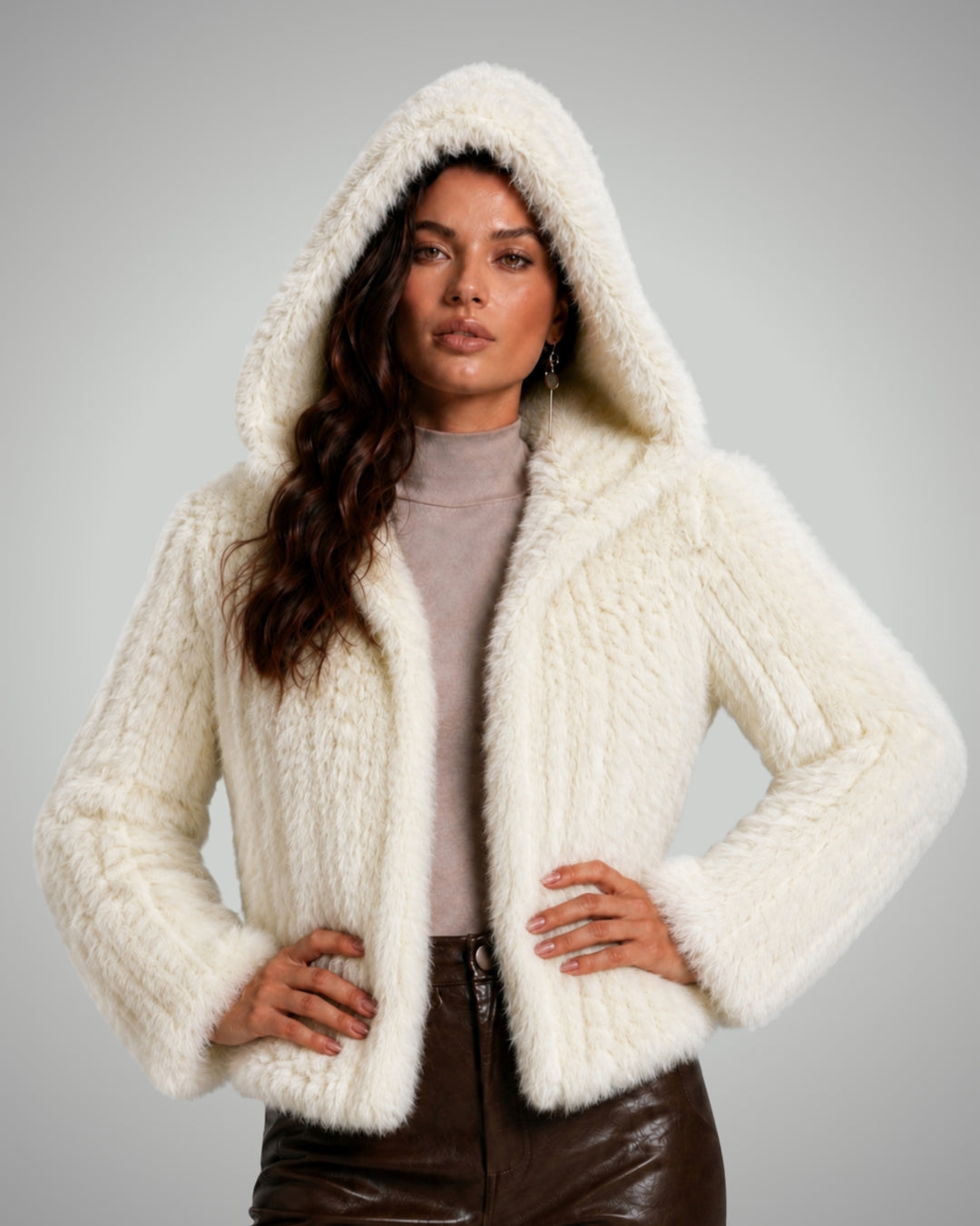 Casaco Pelo Coelho Urban Camille