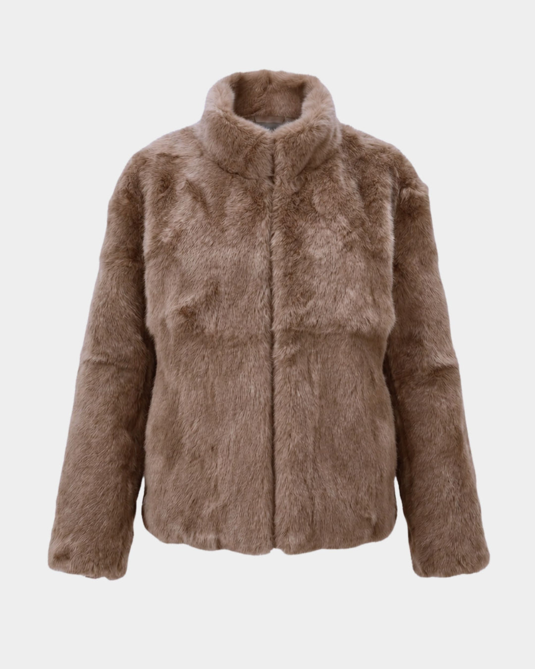 Casaco Luxo Pele Coelho Celinne Midi