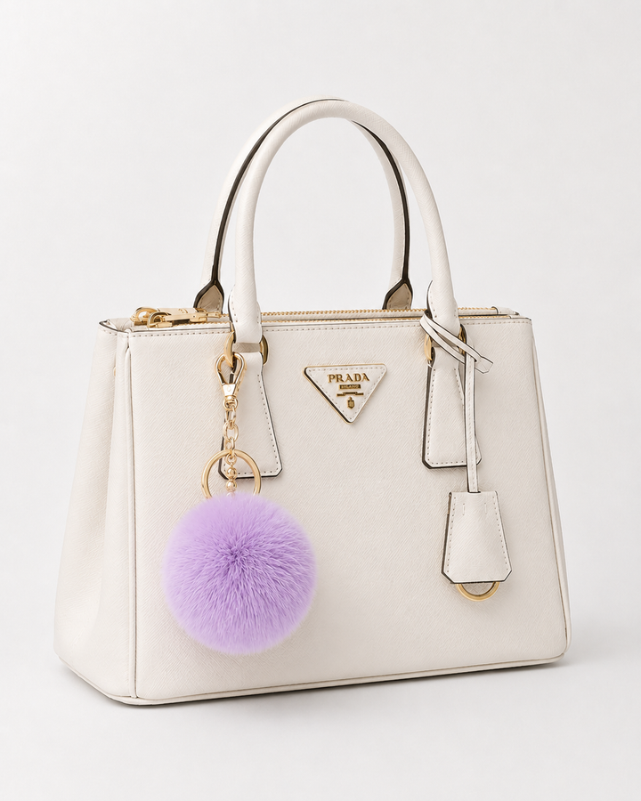 Bag Charm - Chaveiro de Bolsa Coelho Fluffy