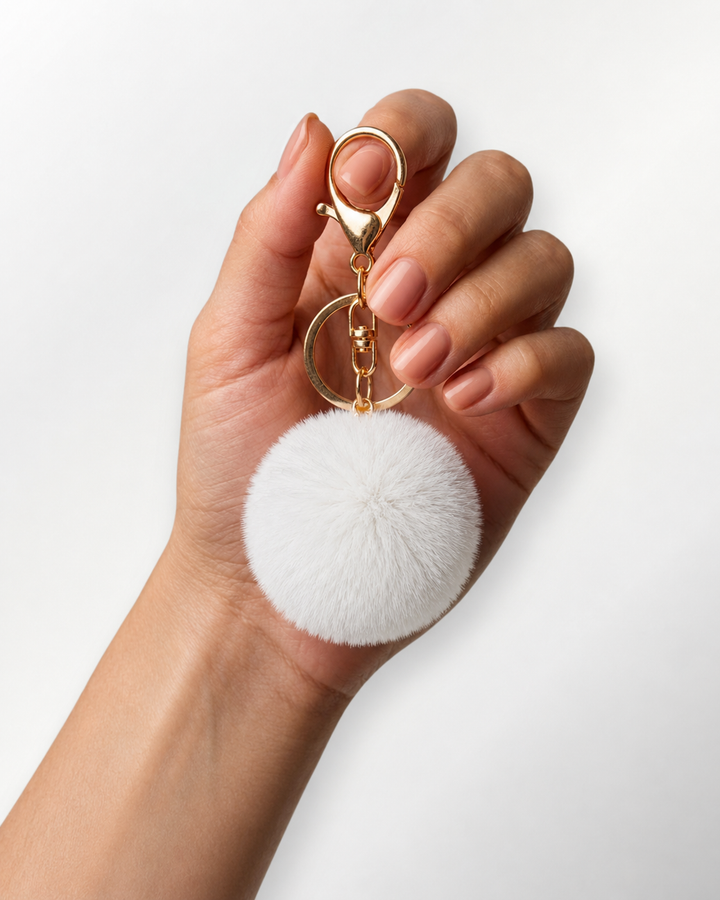 Bag Charm - Chaveiro de Bolsa Coelho Fluffy