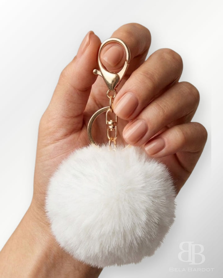 Bag Charm - Chaveiro de Bolsa Coelho Fluffy - Acessórios