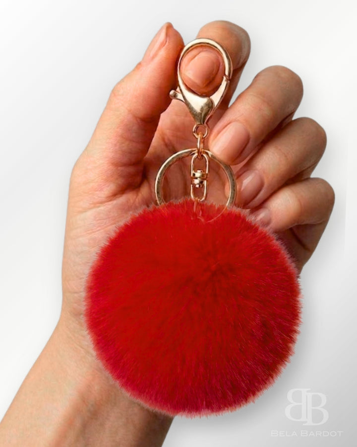Bag Charm - Chaveiro de Bolsa Coelho Fluffy - Acessórios