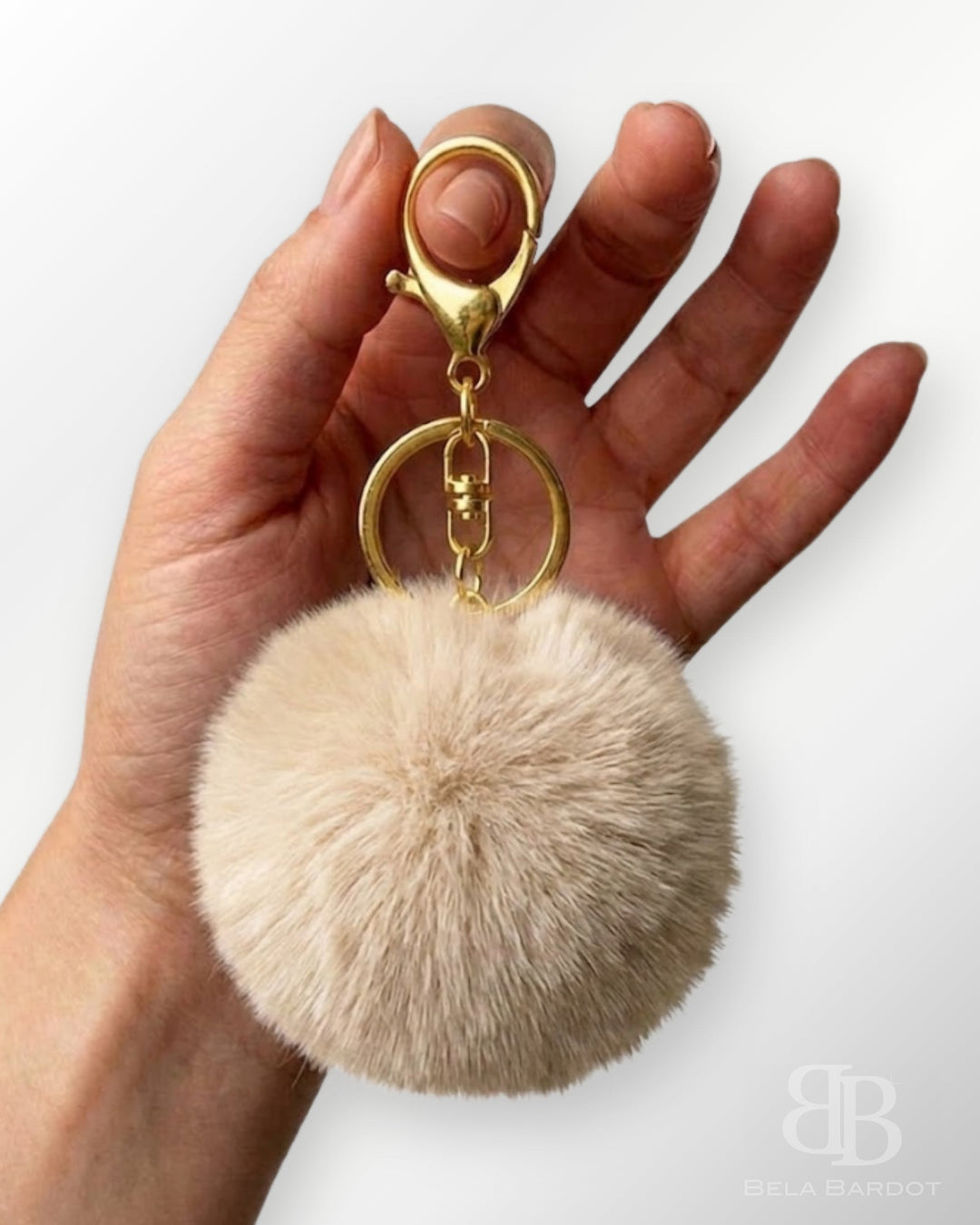 Bag Charm - Chaveiro de Bolsa Coelho Fluffy - Acessórios