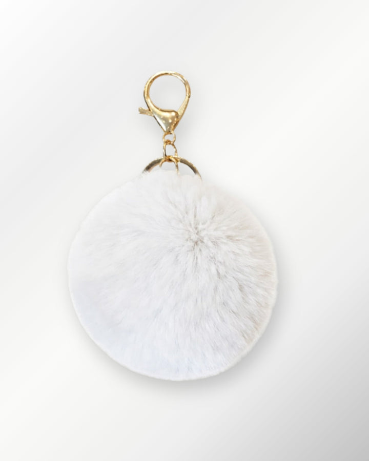 Bag Charm - Chaveiro de Bolsa Coelho Fluffy - branco - Acessórios