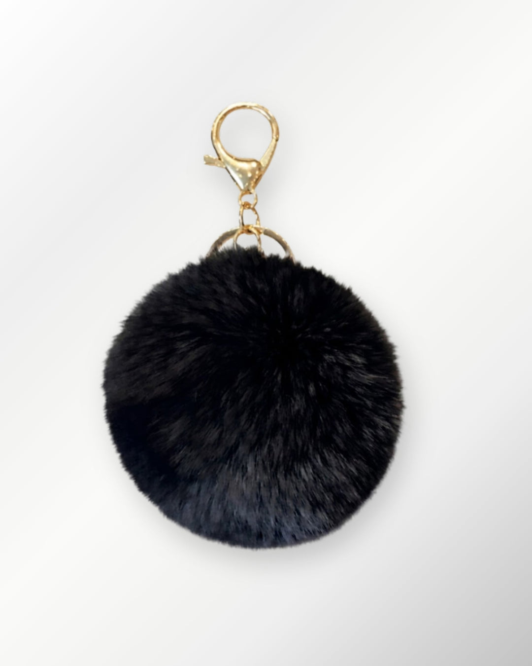 Bag Charm - Chaveiro de Bolsa Coelho Fluffy - preto - Acessórios