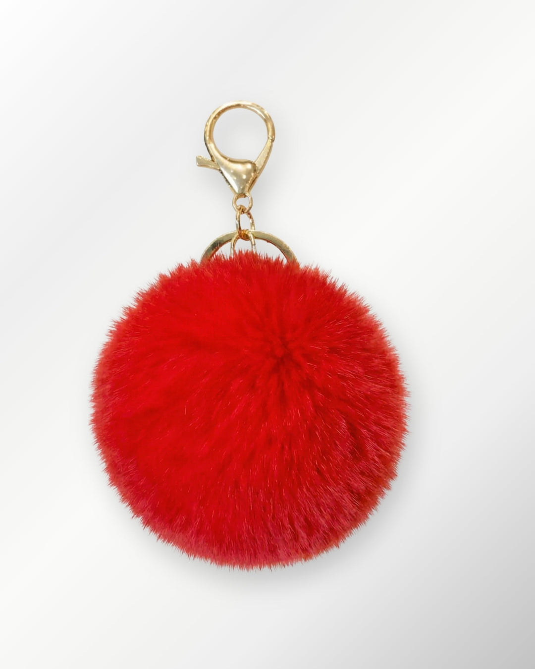 Bag Charm - Chaveiro de Bolsa Coelho Fluffy - vermelho - Acessórios
