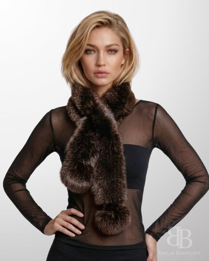 Cachecol Luxo Pelo Coelho Zoe - scarf