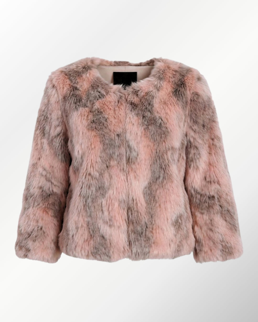 Casaco Luxo Pele Coelho Brigitte - rosa natural / PP (INT M) - casaco